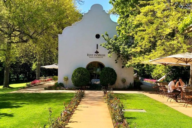 Daily Different small group WINE tour - STELLENBOSCH PICKUP only - Lunch at Jordan: Pay Attention to the Light Menu Setup