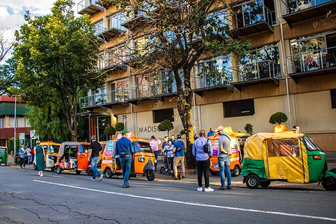 Downtown Johannesburg Tuk tuk Tour with a local lunch - How the route connects Braamfontein, Marshalltown, and Jewel City