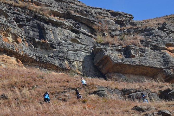 Drakensberg Kamberg Rock Art & Mandela Capture Site Day Tour from Durban - Mandela Capture Site: steel columns that force you to slow down