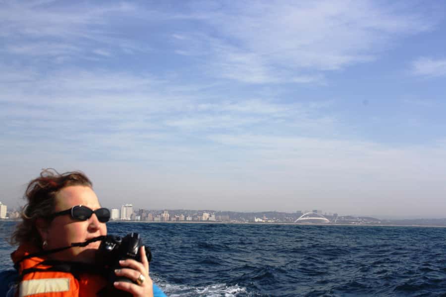 Durban: Durban: Whale and Dolphin Watching Boat Tour - How the guide and skipper help you see more, without crowding the whales