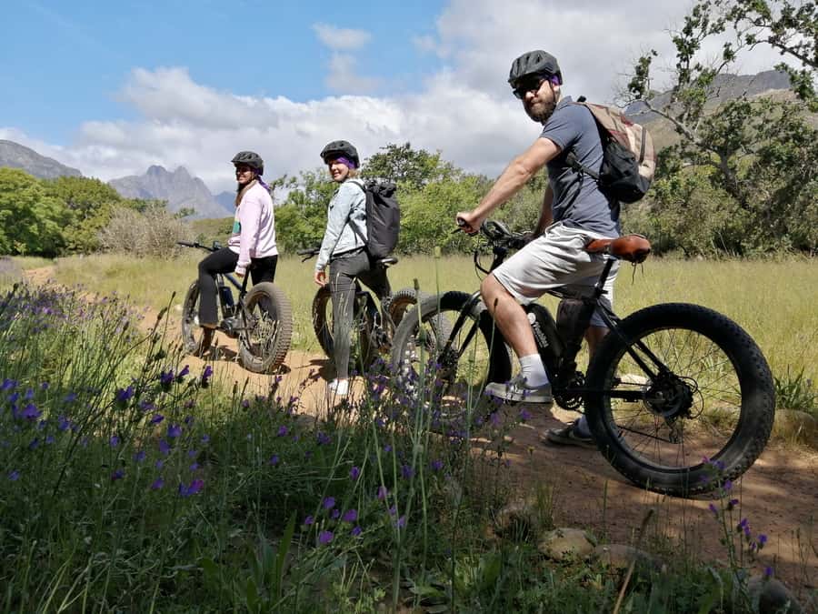E-Bike & Hike Jonkershoek - Following the Eerste River on jeep tracks through fynbos country