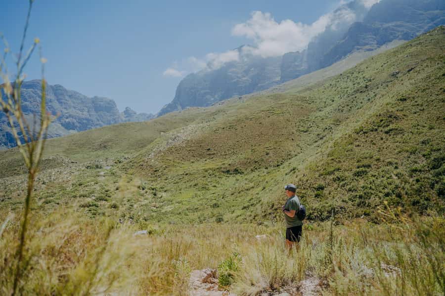 E-Bike & Hike Jonkershoek - Waterfall Trail: photos first, then a guided hike and a swim option
