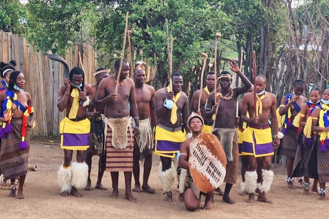 Evening Cultural Festival with African Cuisine Dinner. - Live performances: gumboots dancing and choir singing at night