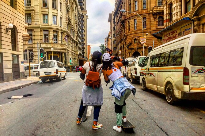 Exploring Johannesburg through Skateboarding - incl. skate lesson for beginners! - Maboneng on Wheels: Street Art, People, and Creative Streets