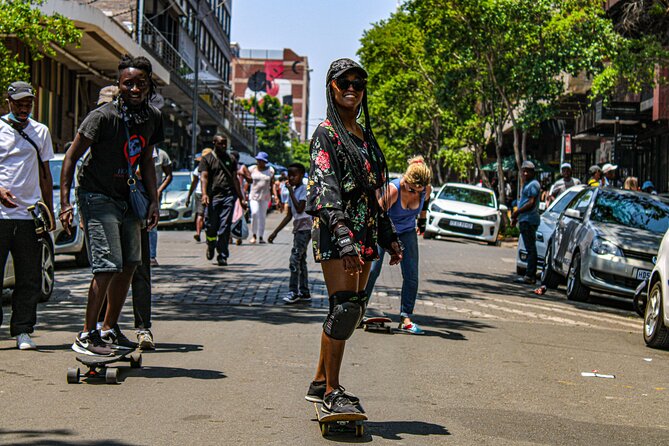 Exploring Johannesburg through Skateboarding - incl. skate lesson for beginners! - Newtown Finale: Arts and Culture in the Inner City