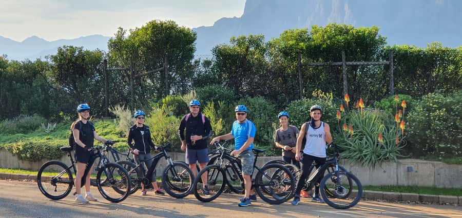Franschhoek: E-bike Tour with Wine Tasting and Lunch - Lunch and wine tasting in Franschhoek, plus time to actually look around