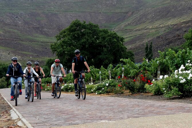 Franschhoek Winelands Meander © - Your bike, your helmet, your pace (mountain bike riding without the stress)