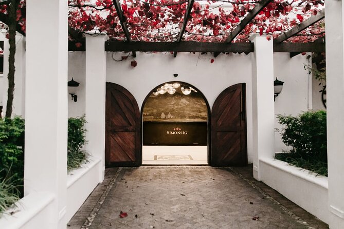 Full Day Small Group Wine Tour Cape Town and Stellenbosch - Mitre’s Edge: wine and cheese pairing in the winemaker’s private space