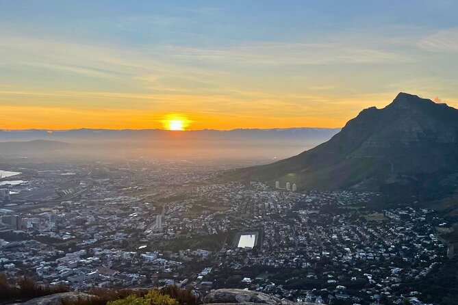 Guided Sunset/Sunrise Hike on Lions Head,Cape Town (Hotel Pickup) - Your guide in the spotlight: Shamier, Ian, Nashad, and safety-first pacing