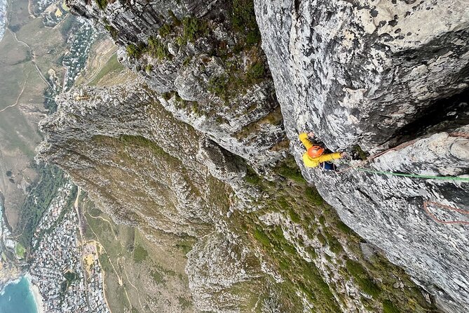 Half-Day Rock-Climbing on Table Mountain - The 5-hour plan: cable car up, multi-pitch climb, rappel down