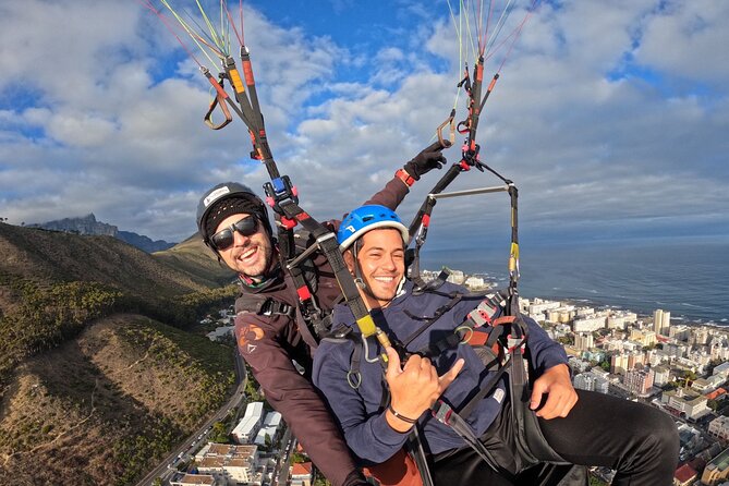 Hi5 Tandem Paragliding Cape Town - The flight: what you will likely notice once you are airborne