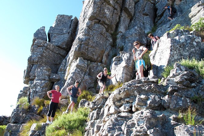 India Venster Route: Hiking in Table Mountain from Cape Town - The climb details: scrambling, wall sections, and the views that justify the effort