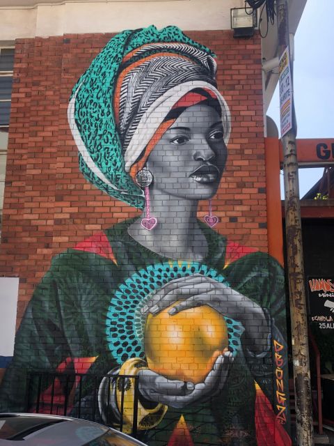 Johannesburg City Walking Excursion - Market Theatre and Mary Fitzgerald Square, music and art with local context