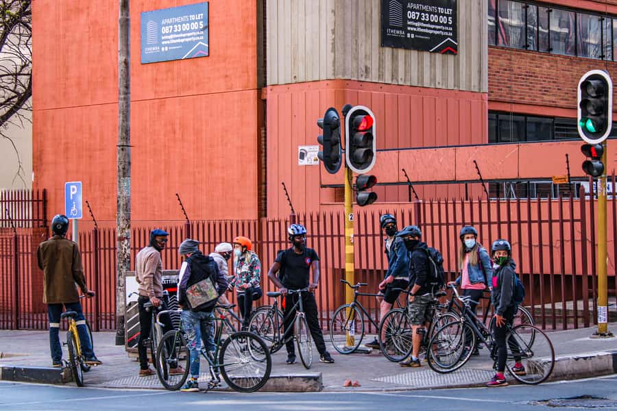 Johannesburg: Inner City Guided Cycling Tour - Newtown: riding to the city’s jazz story