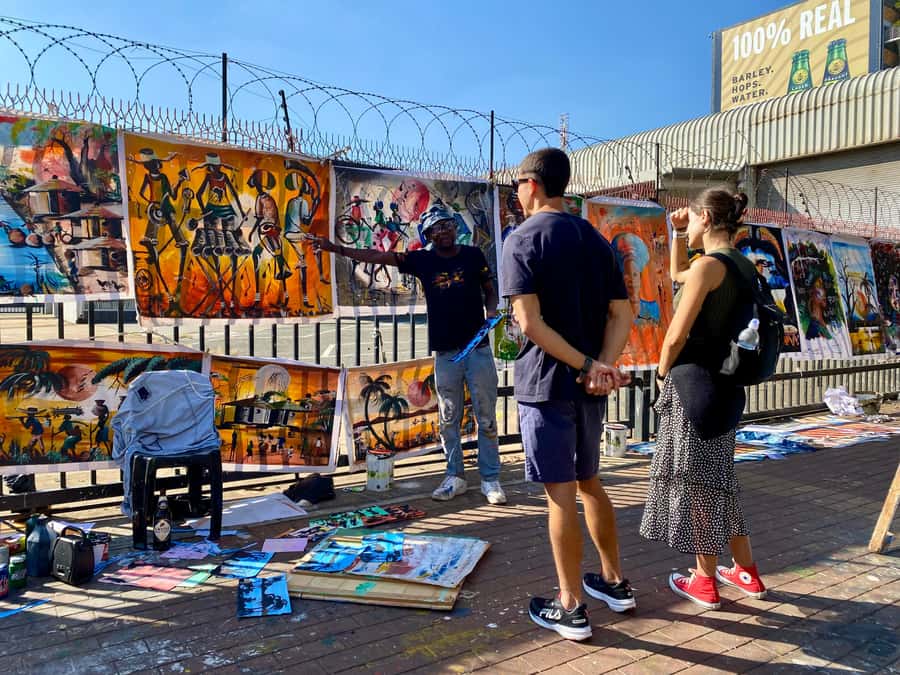 Johannesburg: Street Art and Culture in Maboneng! - Walking murals with meaning, from ESPO Powers to DBongz