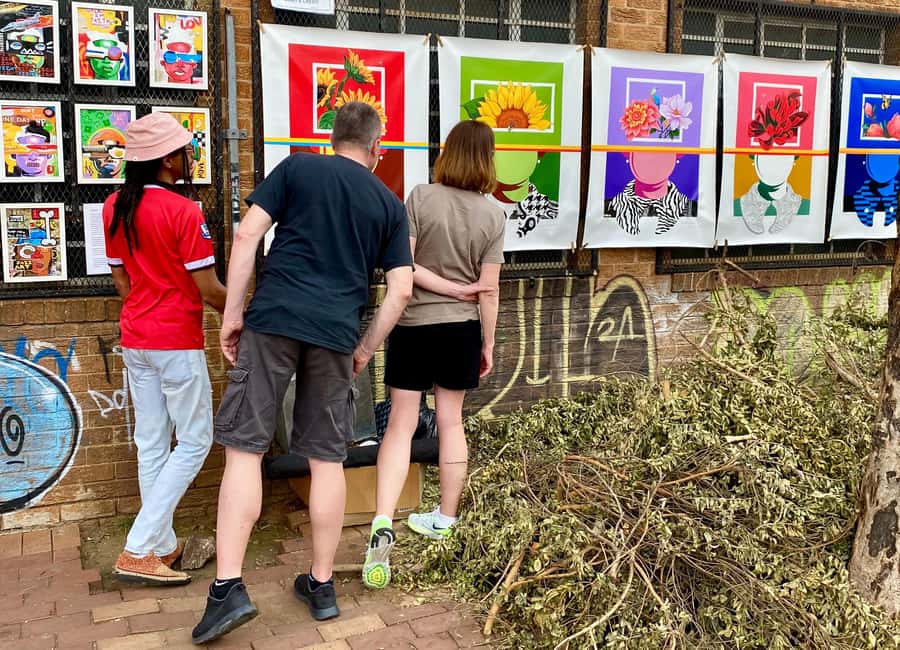 Johannesburg: Street Art and Culture in Maboneng! - Meeting at Home of the Bean under the bridge