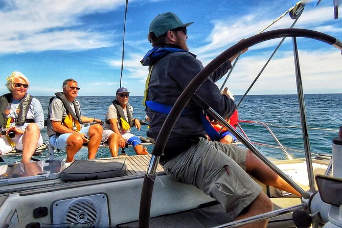 Knysna Day Sailing Cruise 1.5 hour - The sailing route, from waterfront waters to a possible ocean run