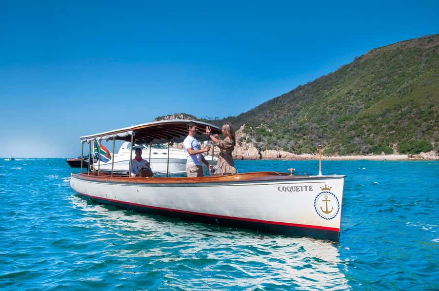 Knysna: Sightseeing Cruise on Coquette - Your hour on the water: Knysna Heads views, lagoon wildlife, calm gliding