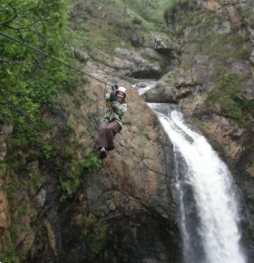 Magoebaskloof Adventures: 2H Canopy Tour - What the guides do besides holding the safety line