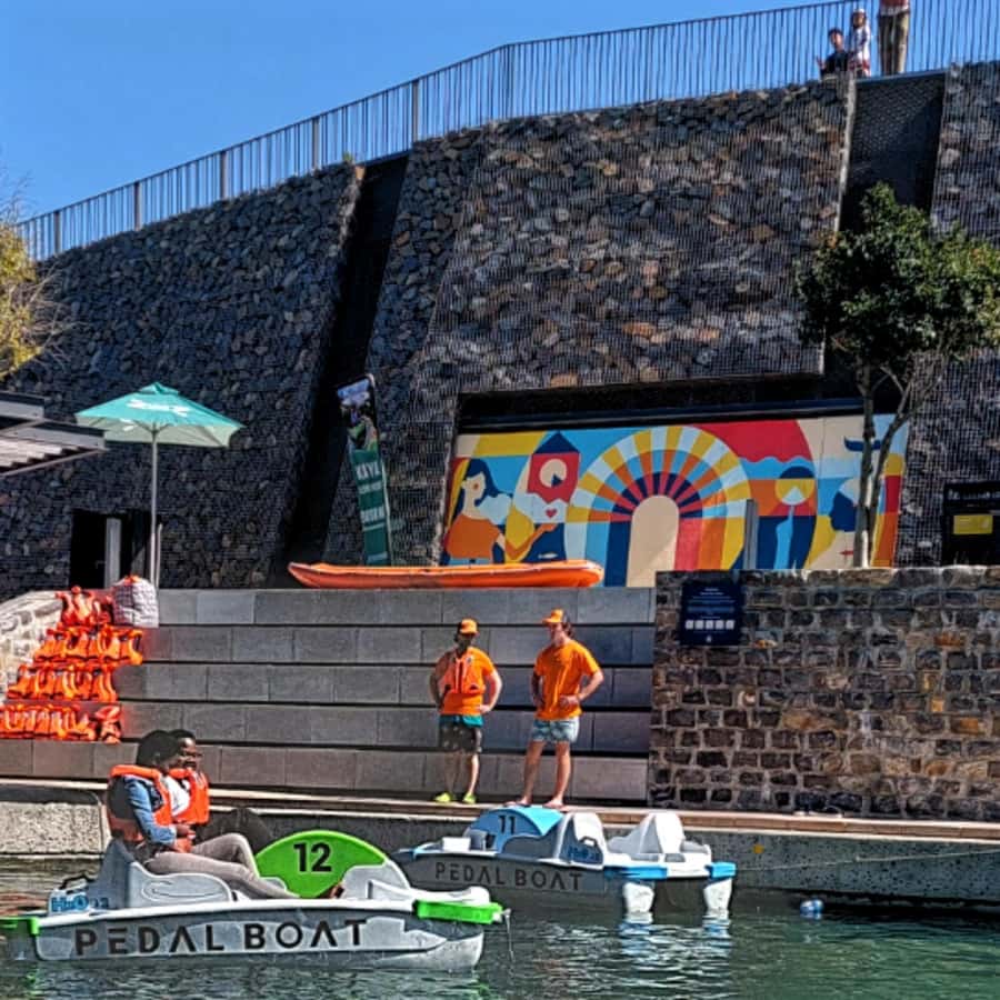 Pedal Boat Ride V&A Waterfront - Cape Town - Pedal Power on the V&A Canals, Not Just Another Waterfront Stop