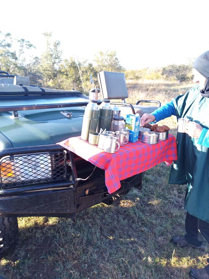 Pilanesberg National Park - Lunch in the park: a small comfort, and a timing trade-off