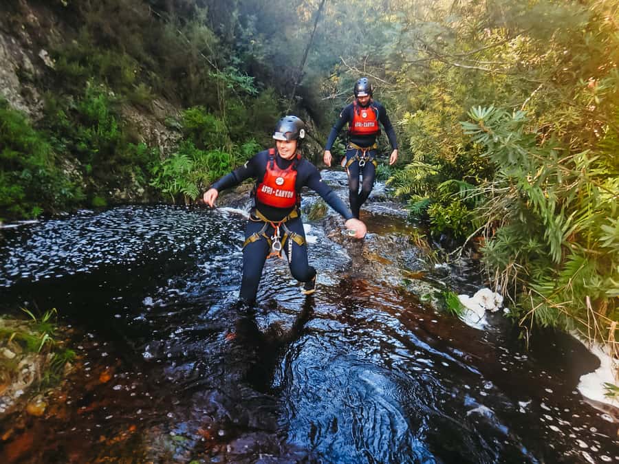 Plettenberg Bay: Canyoning Trip - What to pack and what to wear for cold canyon water