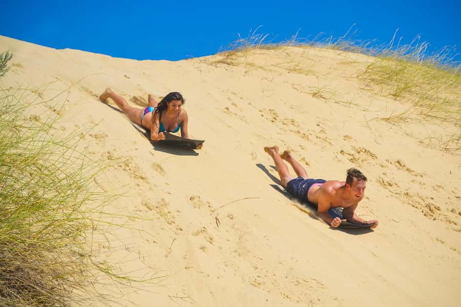 Port Elizabeth: Sandboarding with Short Boat Trip - The short boat trip on the Sundays River: calm before the chaos