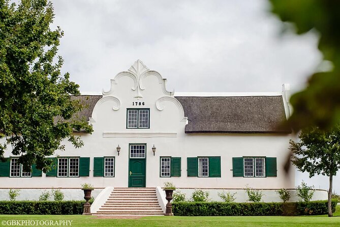 Private Package to Finest Vineyards - Stellenbosch pickup - Dornier or Waterford for lunch: light plates plus education in the vines