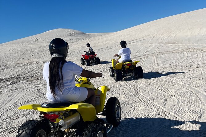 Quad Bike (ATV) with PHOTOSHOOT - Witzand Aquila Nature Reserve: dunes, water storage, and the wildlife that hides