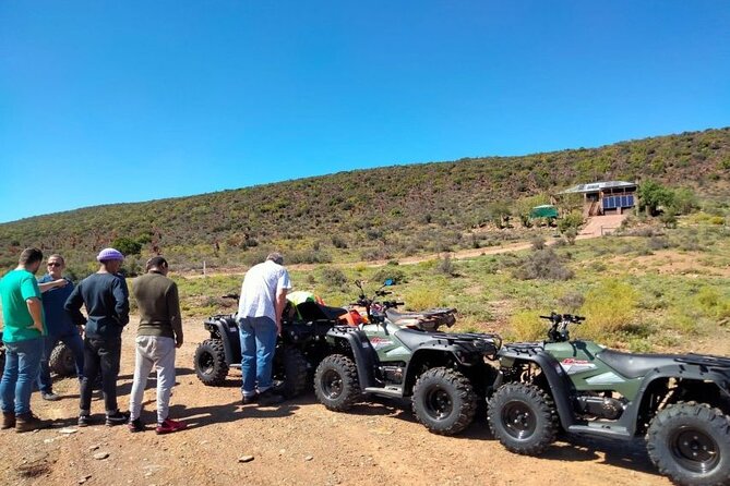 Quad Bike Fun Ride in Oudtshoorn Western Cape - Perdeskoendraai Farm Tracks: Dusty Trails and Real Terrain