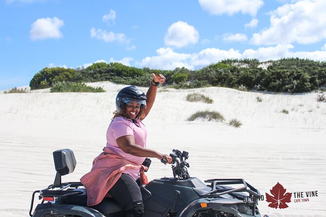 Quad bike in the Atlantis sand dunes Cape Town - Riding the dunes up to 50 meters: what you’ll learn on climbs and descents