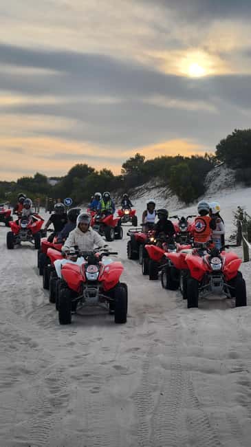 Quad biking Cape Town Atlantis Dunes - Safety briefing, helmets, and the rules that keep this fun