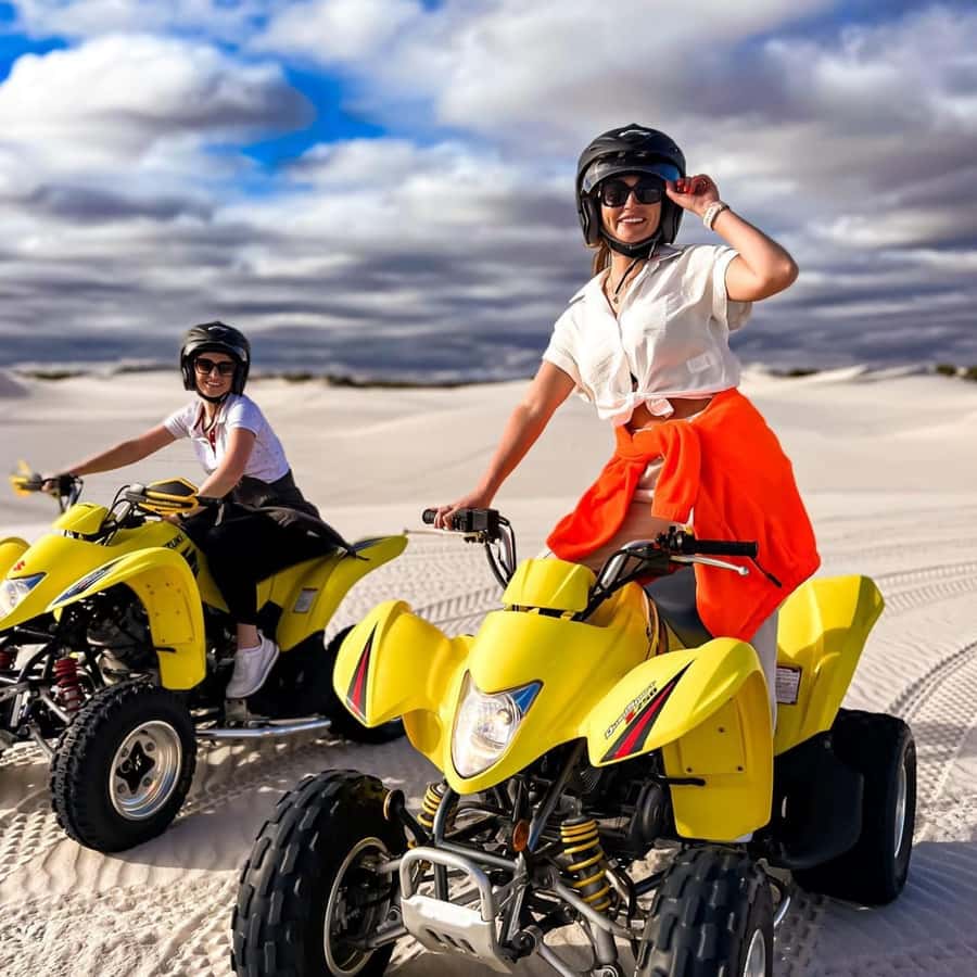 Quad Biking Tour , Atlantis dunes Capetown - Arriving at Witsand Aquifer Nature Reserve, then straight to the dunes