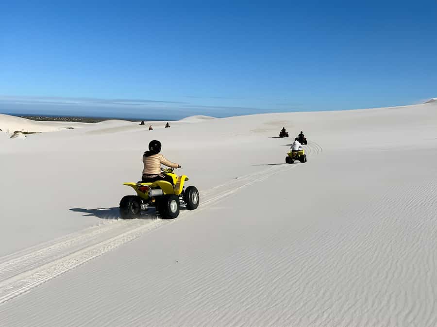 Quad Biking Tour , Atlantis dunes Capetown - Price and value: the quad bike fee vs the R250 Nature Day permit