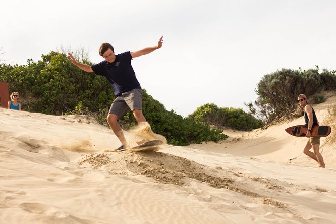 Sandboarding in Jeffreys Bay, South Africa - Getting fitted: equipment and coaching you actually use