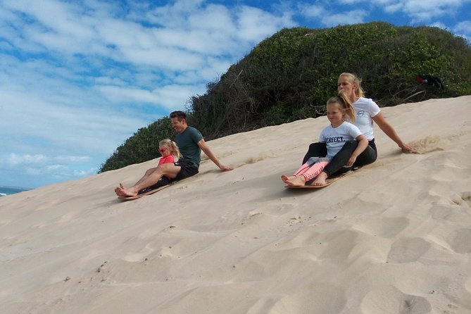 Sandboarding in Jeffreys Bay, South Africa - Weather rules you must respect: dry dunes only