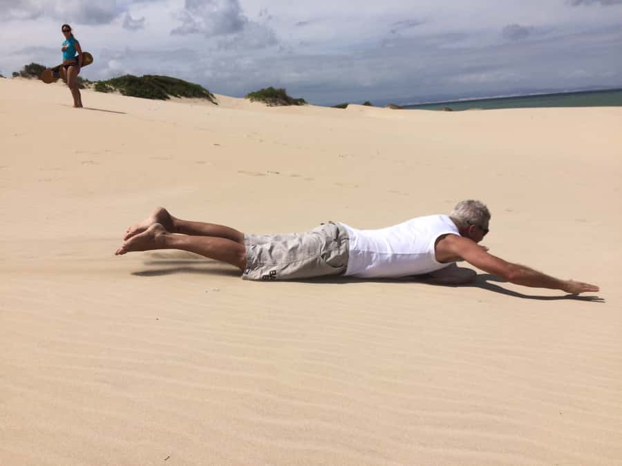 Sandboarding Jeffreys Bay - Whale and Dolphin Spotting While You Ride, The Best Kind of Waiting Time