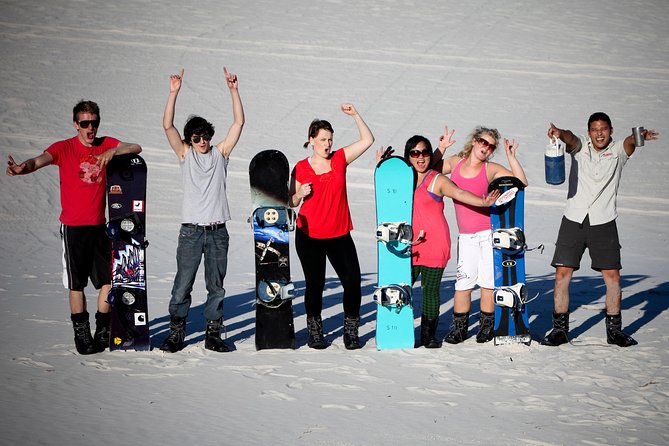Sandboarding - The half-day flow: your instruction window and lunch timing