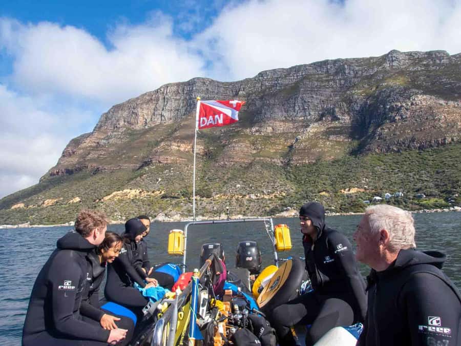 Scuba Dive in Cape Town: 2 Dives for certified divers - First session: colorful reefs or a historical shipwreck