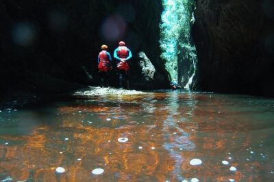 Short Canyoning Trip in The Crags