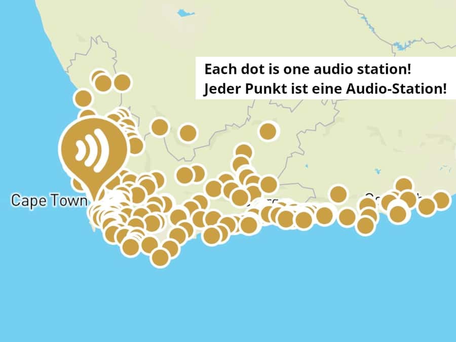 South Africa: Audioguide App for Garden Route & Western Cape - Key things to know before you press play