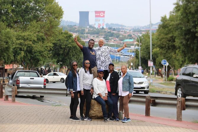 Soweto, Apartheid Museum & Constitution Hill Day Tour - FNB Stadium photo stop: quick pop of scale and 2010 World Cup context
