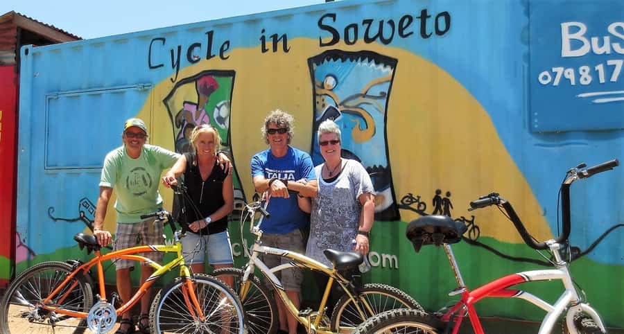 Soweto: Bike Tour with a Local Tour Guide - Cycling Vilakazi Street, Where Famous Names Meet Real Streets