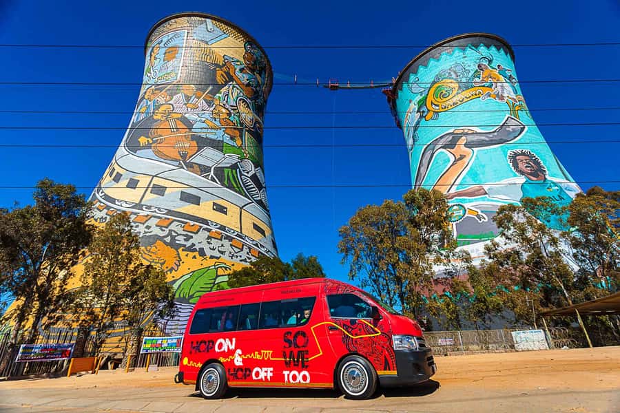 Soweto: Hop-On Hop-Off Bus, City Tour and Apartheid Museum - Hector Pieterson Memorial and the Orlando Towers, powerful and visual