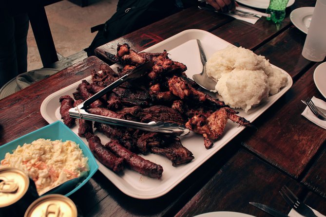 Soweto Lunch & Apartheid Museum Full Day Tour - Orlando Towers and lunch at Chaf Pozi: the day’s practical reset