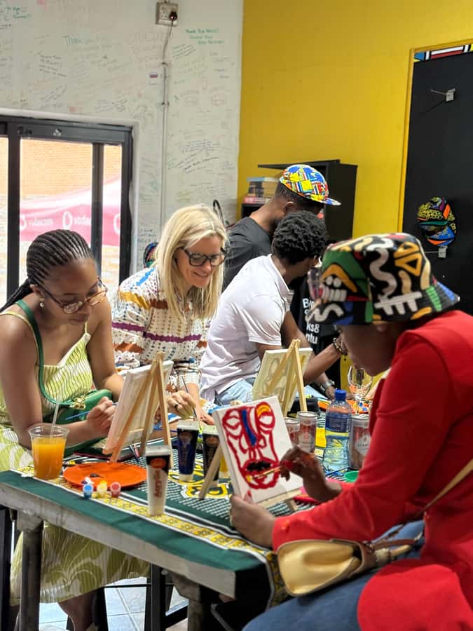 Soweto: Sip & Paint Walking Tour & Take Home a Canvas - Key highlights you will feel right away