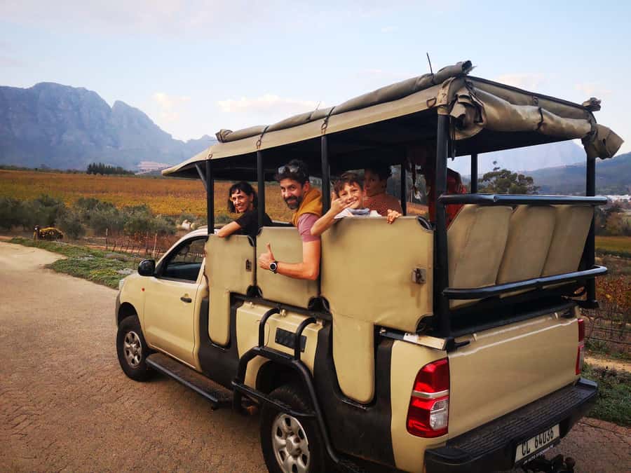 Stellenbosch North Guided Wine Safari (Tastings Included) - Stop 1: Stark-Conde, the Postcard Cafe and the koi fish dam