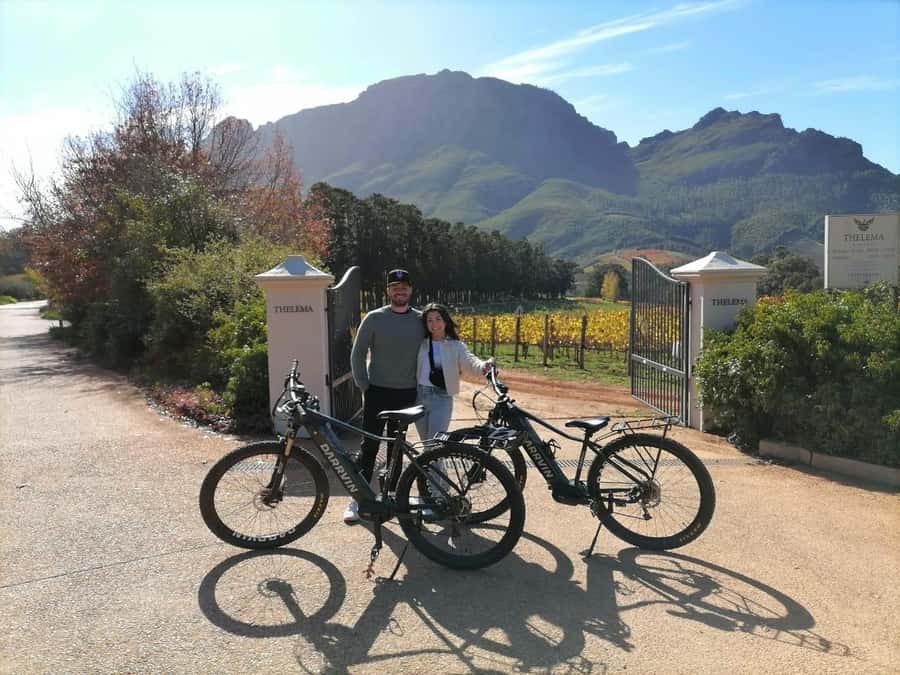 Stellenbosch: Stellenbosch E-Bike & Wine Tour (Shared Tour) - The ride details: 10 to 12 km through vineyards and quiet roads