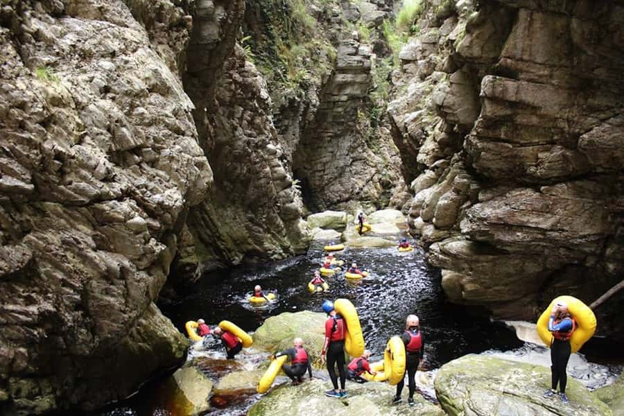 Storms River: Tsitsikamma National Park Blackwater Tubing - The steep 800m walk down: where the day becomes real