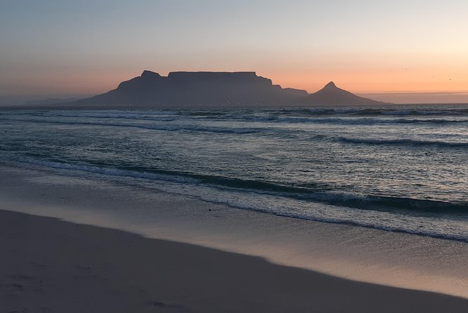 Table Mountain and Cape of Goodhope - Table Mountain (1067 m) Views, Green Point Stadium, and Robben Island